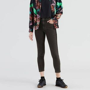 NWT Levi's 721 High Rise Ankle Skinny Black
